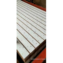 melamine MDF slotted board